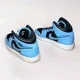 thumbnail image 5 of Ni - ke Ni - ke Air Jordan 1 Mid University Blue GS Shoe Sneakers 7Y Women's 8.5 DQ8423-401, 5 of 5