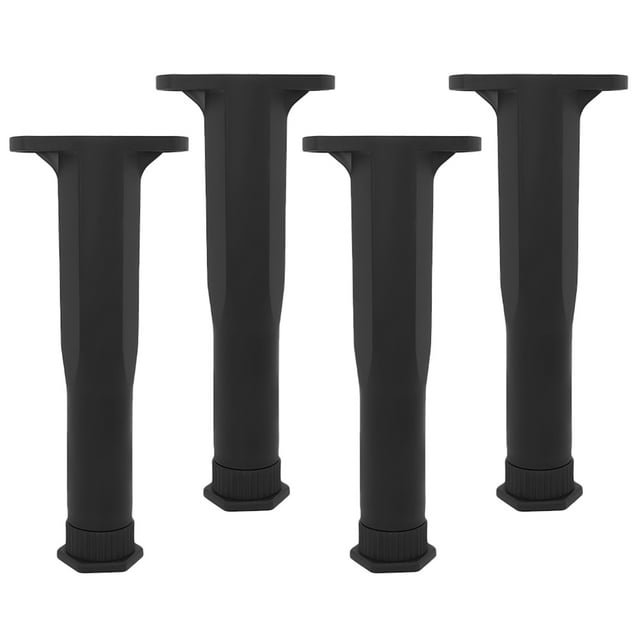 MIANGASTORE 4 Pcs Pieds de Lit Pieds de Support de Cadre de Lit Pieds de Cadre de Lit Ajustables Pièces de Rechange pour Meubles