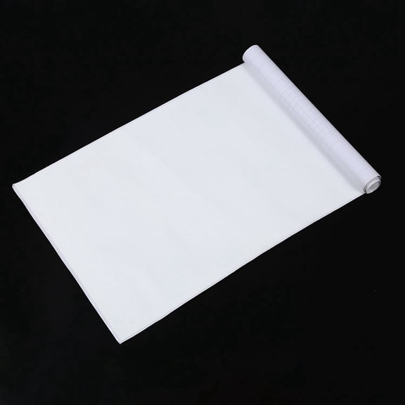 DIY 30x127 3D Carbon Fiber Decal Vinyl Film Wrap Roll Adhesive Car Sticker Sheet White