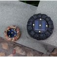 thumbnail image 1 of 2 piezas de luces solares enterradas lámparas de piedra 5LED luces de resina enterradas patio al aire libre patio al aire libre luces de césped enterradas luces de piedra de simulación (piedra negra == ShuxiuWang 8390612996740, 1 of 1