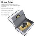 thumbnail image 3 of Book Safe Box Innovative Medium Dictionary Diversion Book Safe with Coded Lock for Storing Money Jewelry Cards Documents,Portable Book Safe,Diversion Book Safe, 3 of 8