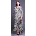 thumbnail image 2 of Bimba Long Caftan Maxi Dress Beach Swimwear Cover up WomensÂ&nbsp;Kaftan, 2 of 5