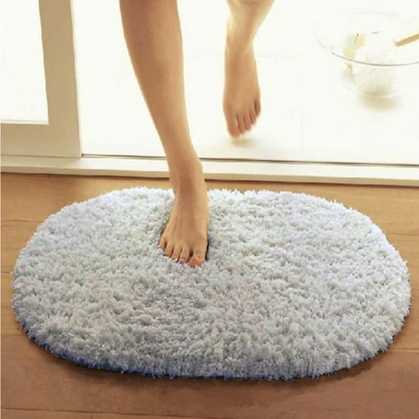 Manunclaims Bathroom Rug Oval Bath Carpet for Bathroom Non Slip Ultra