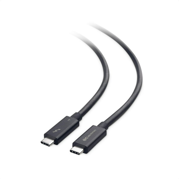 tillykke aktivt lunge Intel Thunderbolt Certified] Cable Matters 40Gbps Active USB C Thunderbolt  4 Cable 6.6 ft with 100W Charging and 8K Video - Universally Compatible  with USB-C, USB4, and Thunderbolt 3 - Walmart.com