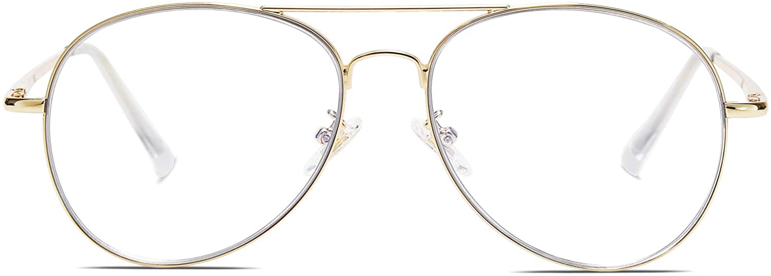 SOJOS Classic Aviator Eyewear Blue 