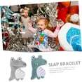 thumbnail image 5 of 2Pcs Simulé Crocodile Bracelet Tissu Animal Enfant Cadeau, 5 of 5