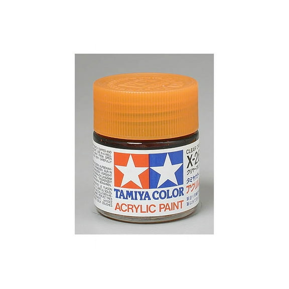 Tamiya 81026 Acrylic X26 Clear Orange 3/4 oz TAM81026