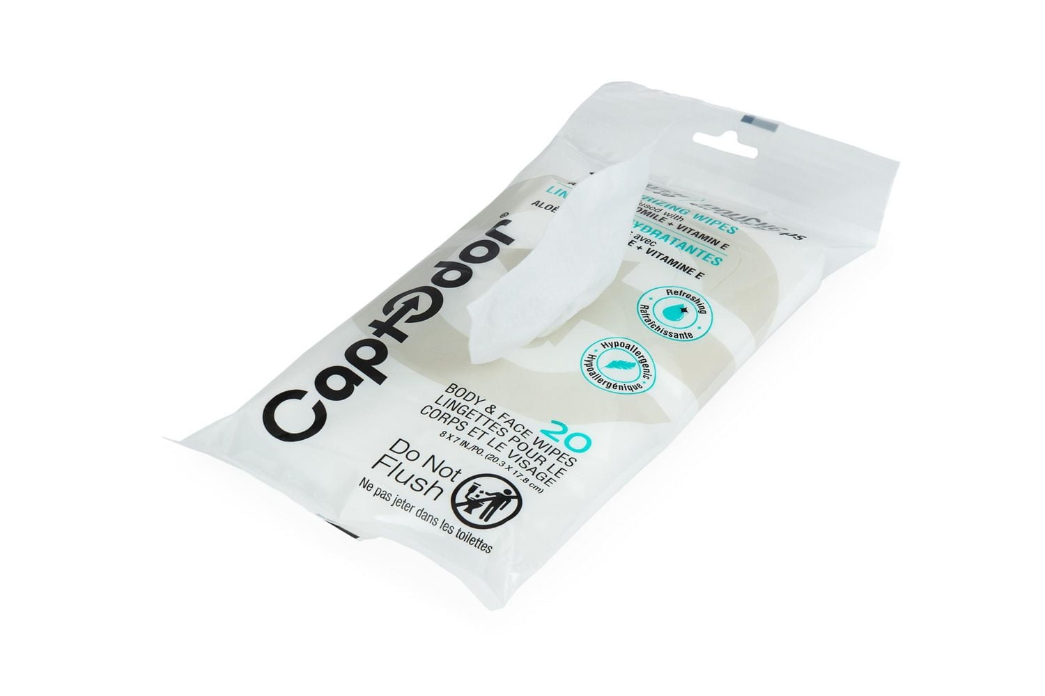 Captodor Body Wipes