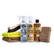 Chemical Guys Ultimate Interior Leather Automotive Cleanser, 7 Pieces
