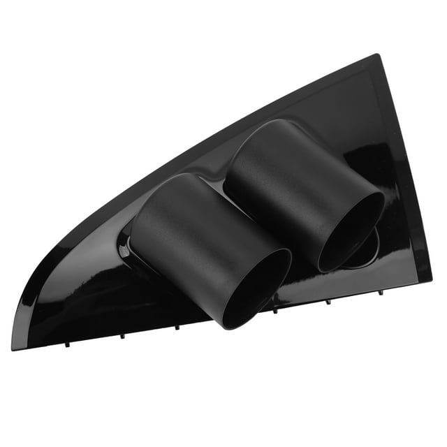 Dash Meter Mount, Durable Dashboard Dual Gauge Pod For Car Carbon Fiber Style,Glossy Black,Matte Black