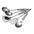 thumbnail image 1 of Luzkey 5 Pieces Kitchen Cooking Utensils Set Ladle Cookware Set for Home Restaurant Excluding gift box, 1 of 8