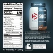 Dymatize ISO100 Hydrolyzed Whey Isolate Protein Powder, Gourmet Chocolate, 20 Servings