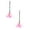 Pink, variant on NQyIOS Lighted Witch Broom with LED Lights - Witches Broomstick Prop for Halloween Party & Decoration, Yellow 2 Pcs