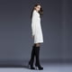thumbnail image 3 of Vestido de suéter, vestido de punto para mujer, cuello alto, manga larga, vestido de suéter elástico, suéter de punto largo, minivestido elegante para invierno (M), 3 of 6
