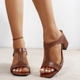 thumbnail image 2 of WILLBEST Sandalias De Tacón Alto Con Punta Abierta Para Mujer, Zapatos De Tacón Alto Con Punta Abierta, Estilo Europeo, A La Moda, Sexys, Con Plataforma Y Tacón Grueso, 2 of 9
