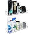 thumbnail image 6 of Sorbus Clear Acrylic Bathroom Floating Display Shelves, 6 of 8