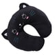 thumbnail image 3 of Cojín De Almohada De Cuello De Viaje De Animales En Forma De U De Algodón PP Suave Para Descanso De Coche De Oficina [gato Negro], 3 of 7