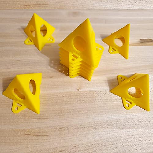 10pcs Painters Pyramid Stands Painting Staining Gluing Resin Art