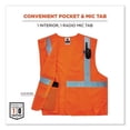thumbnail image 5 of Ergodyne GloWear® Breakaway Mesh Hi-Vis Type-R Class 2 Safety Vest, X-Small, Orange, 5 of 8