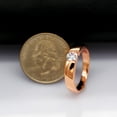 thumbnail image 6 of Uloveido Rose Gold Plated Round CZ Engagement Ring Wedding Band Unique Fashion Promise Jewelry for Men J002 (Male, Size 9), 6 of 7