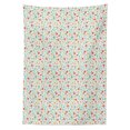 thumbnail image 3 of Ambesonne Floral Tablecloth Rectangular Table Cover, Lily of Valley and Berry, 60"x84", Multicolor, 3 of 4