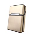thumbnail image 1 of Estuche para cigarrillos fabricado en aluminio dorado, 1 of 7