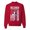 Red, variant on Retired Police Officer Time to Give it Arrest Americana / American Pride Unisex Crewneck Graphic Sweatshirt, Black, 4X-Large