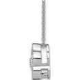 thumbnail image 2 of 14K White Gold 14Kw True Origin Lab Grown Diamond Vs/Si, D E F, Floral Pendant Necklace (18 X 11.38) Made In India pm6345-100-wld, 2 of 5