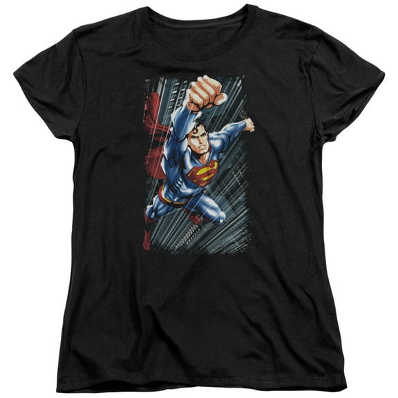 Superman - Faster Than - Women's Short Sleeve Shirt - X-Large