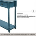 thumbnail image 5 of Wulawindy Console Table Sofa Table with Drawers for Entryway with Projecting Drawers and Long Shelf, 5 of 7