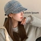 thumbnail image 5 of Sombrero de pescador de mezclilla, sombreros para mujeres, gorras de vendedor de periódicos para mujeres, boina para damas de moda, gorras de vendedor de periódicos para mujeres negras,, 5 of 6