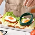 thumbnail image 5 of Food Grade Silicone Egg Rings, Non-Stick Mold for Fried Eggs & Poachers, Dishwasher Safe Cookware, 5 of 7