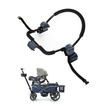 Gladly Family Anthem2 Wagon Infant Car Seat Adapter, Baby, Black