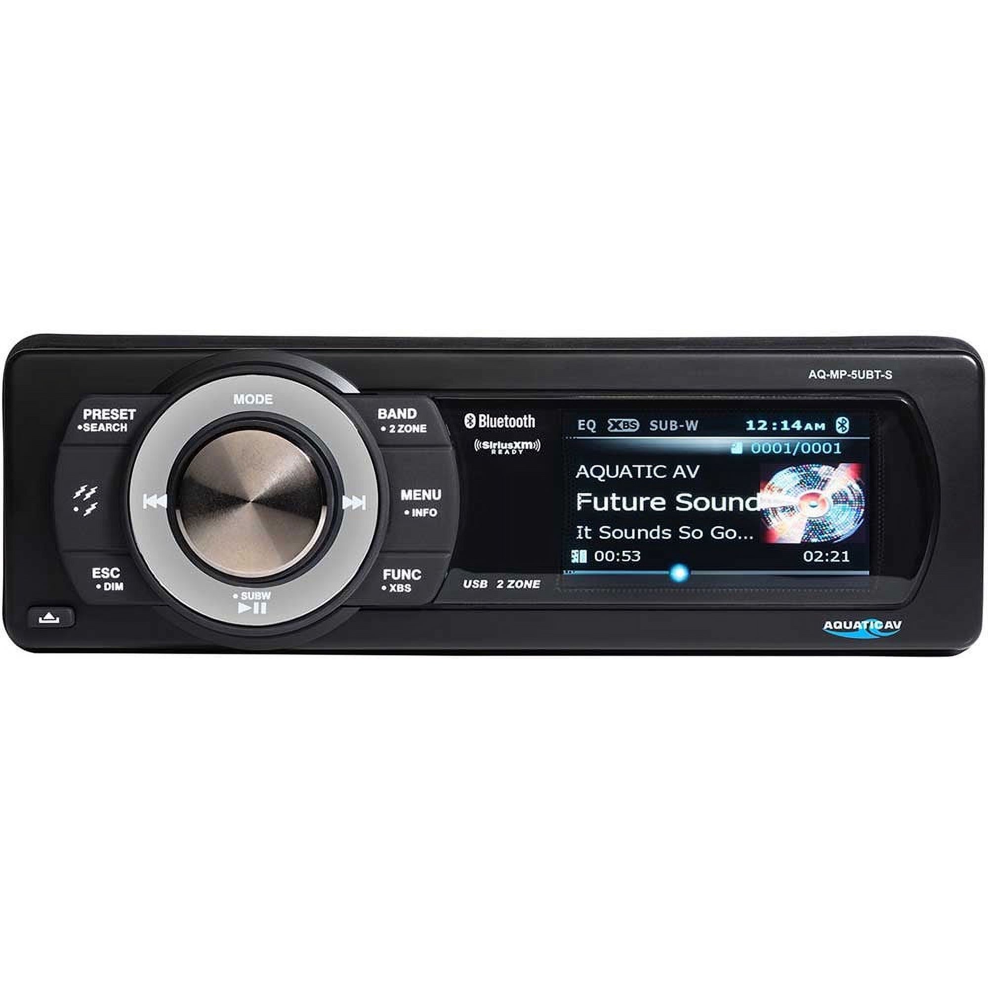 Aquatic Av AQ-MP-5UBT-S Digital Media Receiver w/Dock