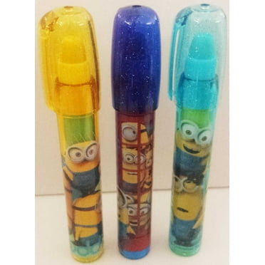 Despicable Me Minions 3 Scented Rocket Eraser Erasers Party Favors 6 Piece
