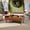 Rust, variant on Living Room Table, Lift Top Coffee Table, Dining Center Tables with Storage Shelf and Hidden Compartment, Brown