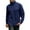 Dark Blue, variant on Yucgh Men's Turtleneck Sweater Pullover, Twisted Cable Knit Design with Loose Fit Thick Winter Long Sleeve, Casual Comfort Wear for Cold Seasons,Army Green