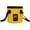 Yellow,11.8x10.6 Inch, variant on Collapsible Bucket,12L Portable Folding Water Buckets,Collapsible Leakproof Water Pail with Carrying Handles,Lightweight Foldable Utility Wash Basin,Multi-Purpose Foldable Water Container for Travel