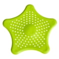 thumbnail image 1 of Kitchen Floor Drain Shower Drain Hair Catcher Silicone Hair Plug Hair Catcher With Suction Cup Shower Drain Cover Suitable For Bathroom Tub And Kitchen Easy To Install And Clean Green, 1 of 8