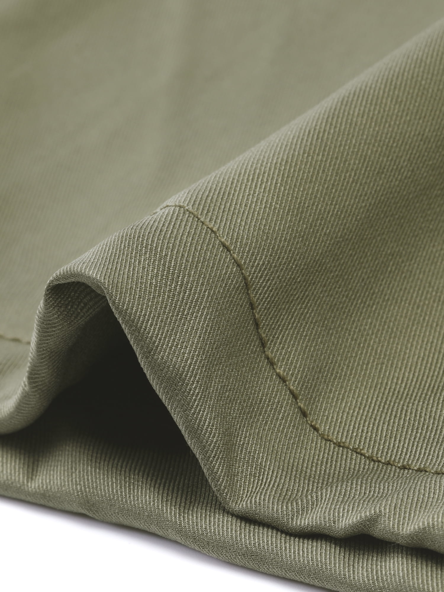 DARING DIVA Women's Cargo Joggers Streetwear Pockets Casual Pants Large Army Green