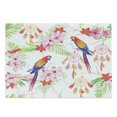thumbnail image 1 of Parrot Cutting Board, Forest Animal and Native Dreamcatchers Folk Art Exotic Design, Decorative Tempered Glass Cutting and Serving Board, Large Size, Multicolor, by Ambesonne, 1 of 1