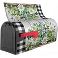 thumbnail image 3 of Flower Mailbox Covers Magnetic Standard Size 21x18 Inch Spring Mailbox, Farmhouse Mailbox Decorative Mailbox for Farmhouse Garden Decorations Outdoor Letter Box, 3 of 5