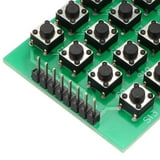 4x4 Matrix 16 Keypad Keyboard Module 16 Button Mcu - Walmart.com