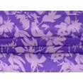 thumbnail image 4 of oneOone Velvet Purple Fabric Florals Craft Projects Decor Fabric Printed By The Yard 58 Inch Wide, 4 of 4