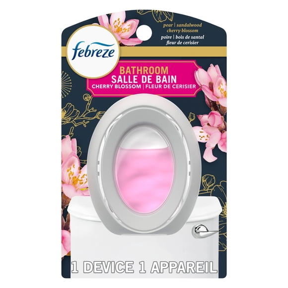 Assainisseur d’air Febreze éliminateur d’odeurs Petits espaces, parfum Fleur de cerisier, 1 unité, 7,5 mL