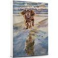 thumbnail image 2 of Field Spaniel Dog Canvas Wall Art Puppy Print Pet Paintings Artwork, Field Spaniel Dog Painting Poster Home Decoration Kids Bedroom Decor Framed, 2 of 6