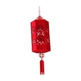 thumbnail image 3 of Farol chino rojo para ensamblar tela no tejida, decoraciones chinas decorativas para estilo E, 3 of 9
