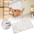 thumbnail image 1 of Pet Mat For Cats & Dogs Ice Silk Summer Pad With Cute Patterns Breathable Mesh Back Indoor Hot Weather Use, 1 of 6