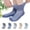 Mix Color, variant on Bamboo Viscose Diabetic Socks for Men—Striped Non Binding Moisture Wicking Ankle Socks, Wide Open Top& Seamless Toe, 5 Pairs