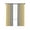 Yellow, variant on Dark Orange Grey Ombre Blackout Curtains 54 Inches Long for Bedroom, Modern Gradient Abstract Art Thermal Insulated Room Darkening Black Out Window Curtain Panels Grommet Drapes for Living Room